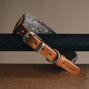 Collier pour chien Pine en cuir et laine
