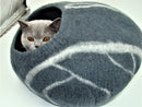 Maison pour chat en laine