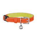 Collier de luxe pour chat orange