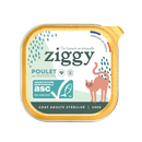 Pâtée Chat Adulte Stérilisé avec du saumon Ziggy