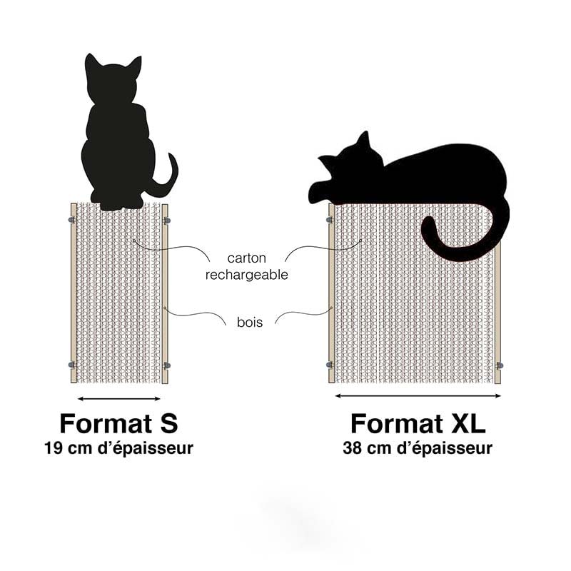 Griffoir pour chat Cadre XL Homycat