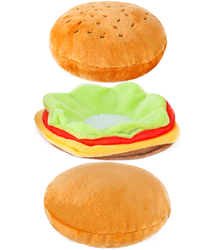 Peluche Hamburger American classic collection