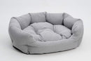 Panier pour chien gris clair