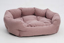 Panier pour chien vieux rose