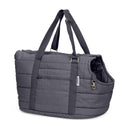 Sac de transport pour chien gris anthracite