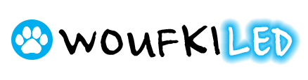 logo de la marque Woufki Led