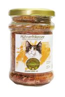 Pâtée pour chat fricassée de poulet