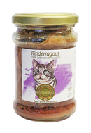 Pâtée pour chat ragoût de bœuf