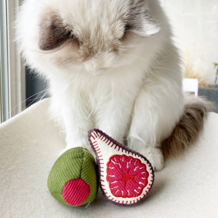 Jouet pour chat  Duo Figue + Olive