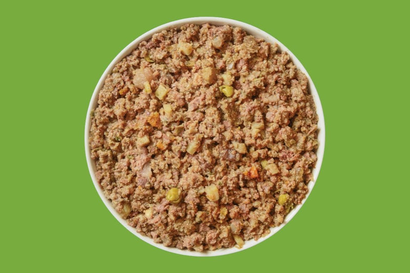 Repas de Noël pour chien à la dinde