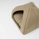 Niche cocon pour chien Dog Cave Oat Bouclé – Staey