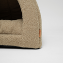 Niche cocon pour chien Dog Cave Oat Bouclé – Staey