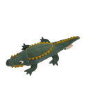 Jouet crocodile en daim