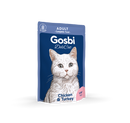 Pâtée pour chat adulte poulet & dinde – Gosbi Delicat