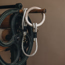 Laisse corde avec anse en bois "Ash" Band & Roll