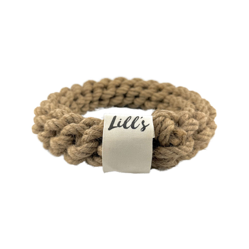 Jouet pour chien en chanvre Donut