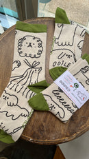 Chaussettes Odile – Bonpied x Odile Ferraille | Motif chien