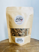 Biscuits ARTISANAUX ENERGIE. Foie de Poulet et Persil (Forme d'Os)