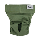 Culotte de chaleurs pour chienne en coton bio