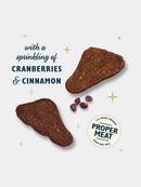 Friandises de Noël pour chien à la dinde