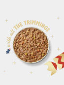 Repas de Noël pour chien à la dinde