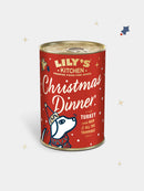 Repas de Noël pour chien à la dinde