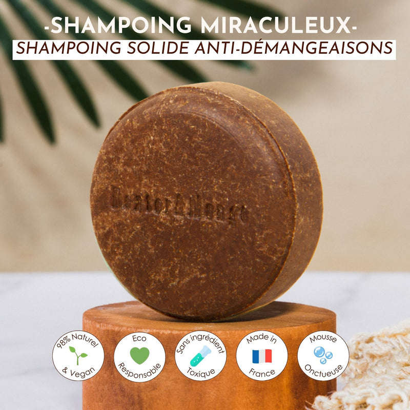 Shampoing Solide Naturel Anti-Démangeaison pour Chien – Le Miraculeux