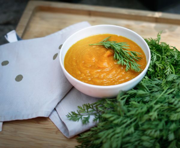 Soupe carotte anti-diarrhée