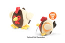 Peluche pour chien coq Ryan avec balle couineuse – P.L.A.Y.