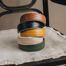 Collier pour chien Pine en cuir et laine