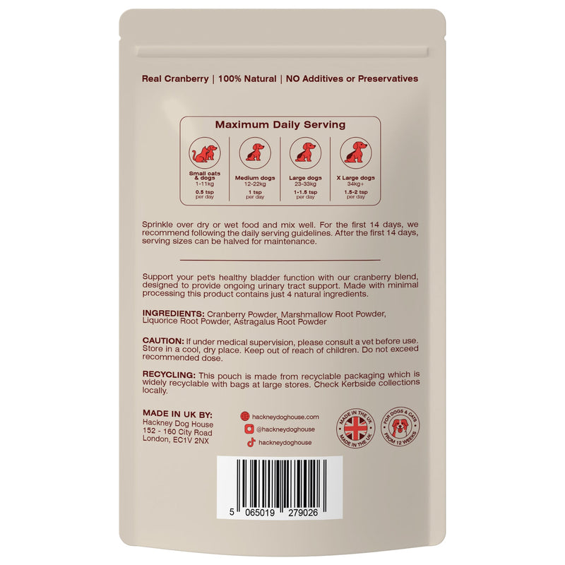 Soutien naturel pour des fonctions urinaires -Urinary Cranberry –