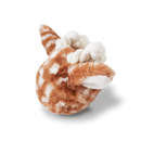 Jouet pour chien POP – Balle sonore en velours côtelé avec corde