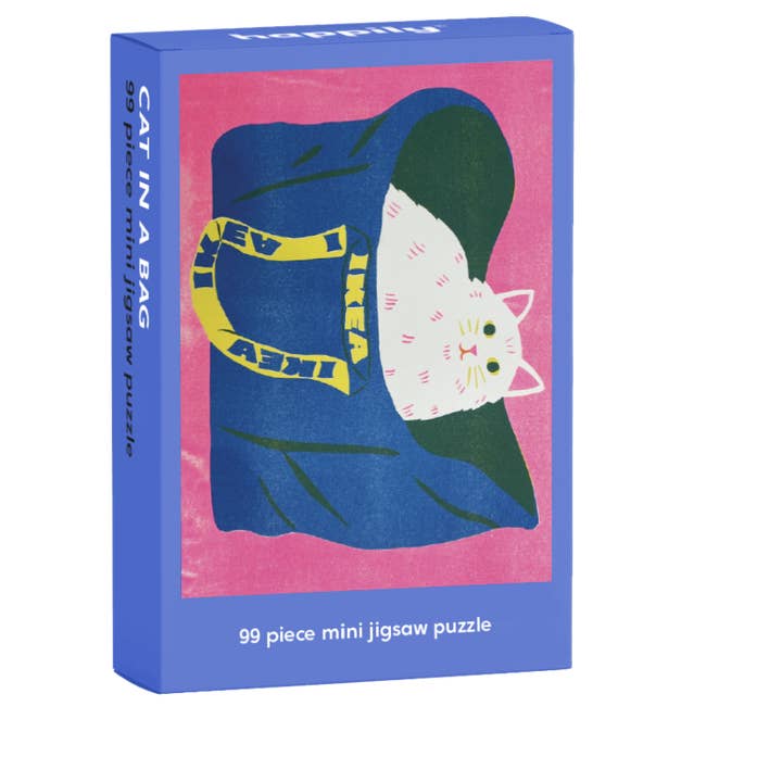 Mini Puzzles Happily Puzzles 99 pièces – Chat Bowie, Ramen & Chat Ikea