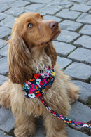 Bandana chien fleuri multicolore Carmen Atelier Markiz