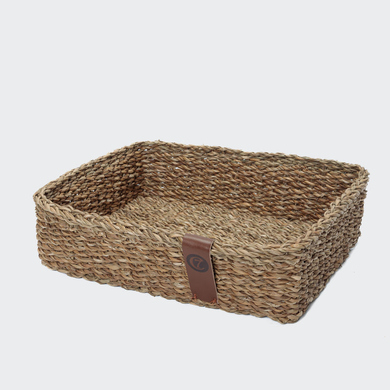 Panier de rangement en algues marines