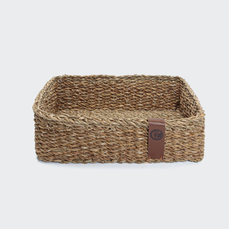 Panier de rangement en algues marines