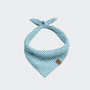 Bandana pour chien Mini Check Blue