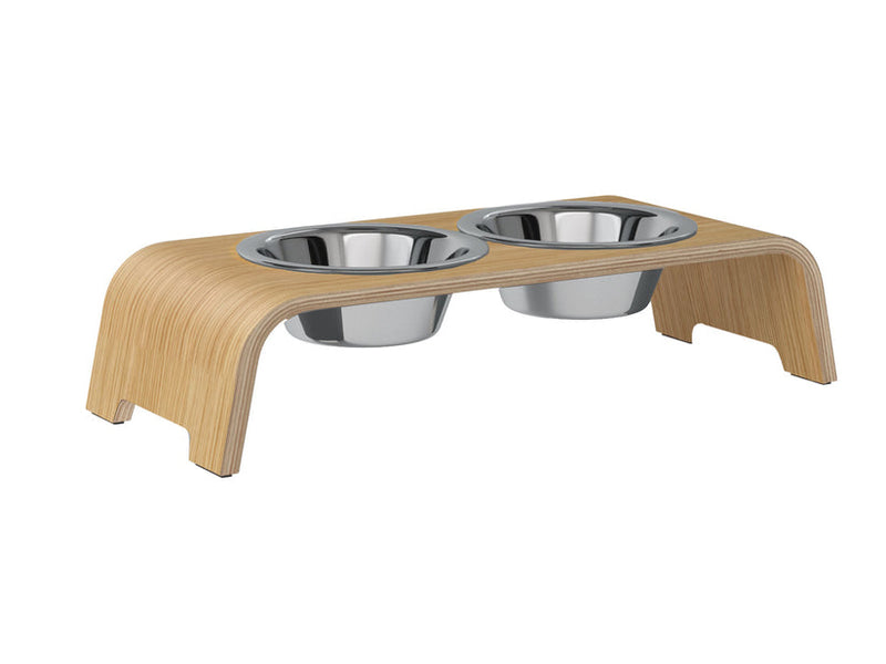 Double écuelle DogBar S large - petits chien (6 finitions)