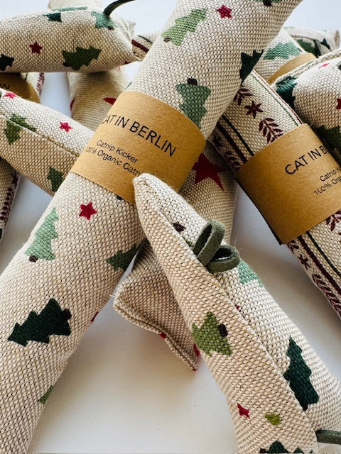 Souris pour chat à l'herbe à chat séchée