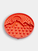 Tapis de léchage pour chien et chat Explorer Mat Orange – Inooko