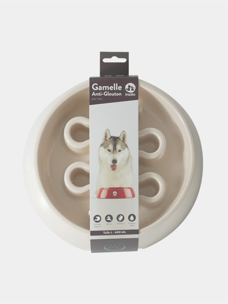 Gamelle anti-glouton grand chien