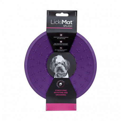 Bol de léchage pour chien LickiMat® Splash™