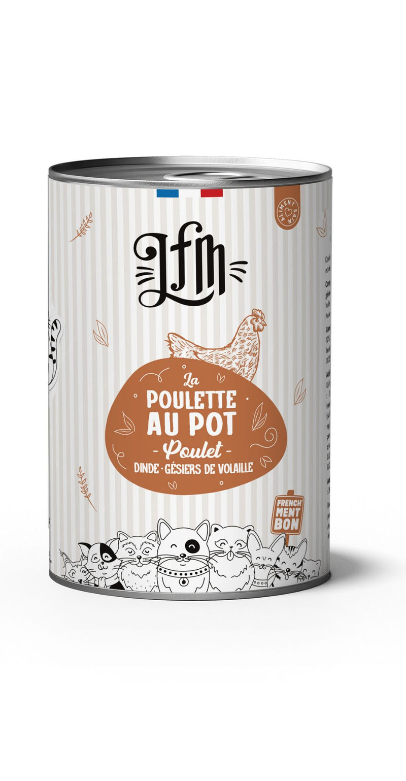 Pâtée pour chat Poulette au Pot