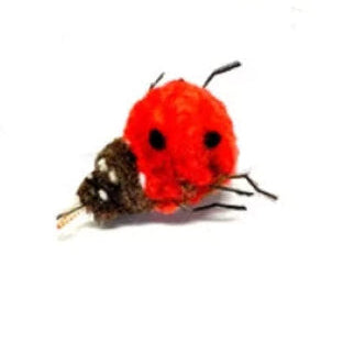 Coccinelle - jouet interchangeable pour canne Purrs Poursuit