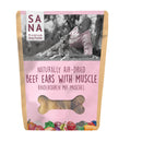 Oreilles de bœuf naturelles SANADOG avec muscle