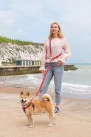 Laisse Shuka red tartan