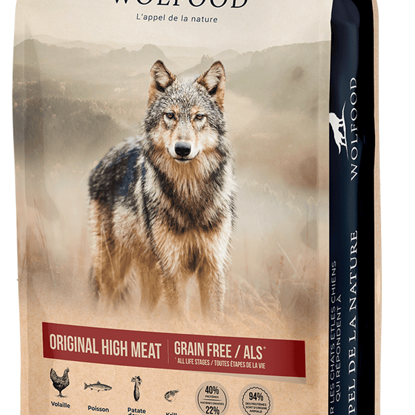 Wolfood chiens  Aliments et accessoires haut de gamme