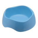 Gamelle pour chien en bambou bleue