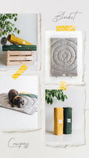 Matelas de voyage pour chien enroulable Compass Band & Roll