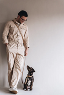 Laisse pour chien en cuir ajustable Lasso Band & Roll